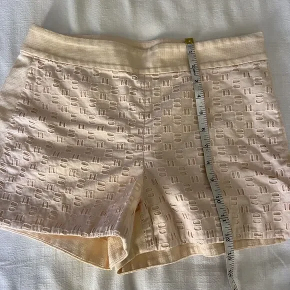 J. Crew Eyelet Trim Shorts‎ in Peach Women's 8 - Picture 6 of 6